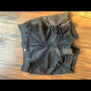 Black Fashion Nova Shorts